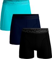 Muchachomalo Heren Boxershorts - 3 Pack - Maat XXXL - Mannen Onderbroeken Microfiber