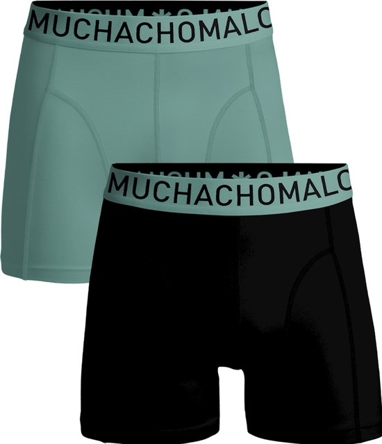 Muchachomalo Heren Boxershorts Microfiber - 2 Pack - Maat L - Mannen Onderbroeken