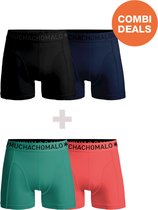 Muchachomalo Jongens Boxershorts - 2 Pack - Maat 158/164 - Jongens Onderbroeken