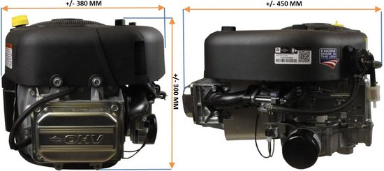 BRIGGS & STRATTON Intek OHV 17.5 - VERTICAL - 25,4 x 80 mm - electrische start - met oliefilter - met benzinepomp - geen uitlaat - choke a matic van Briggs & Stratton — afbeelding 3