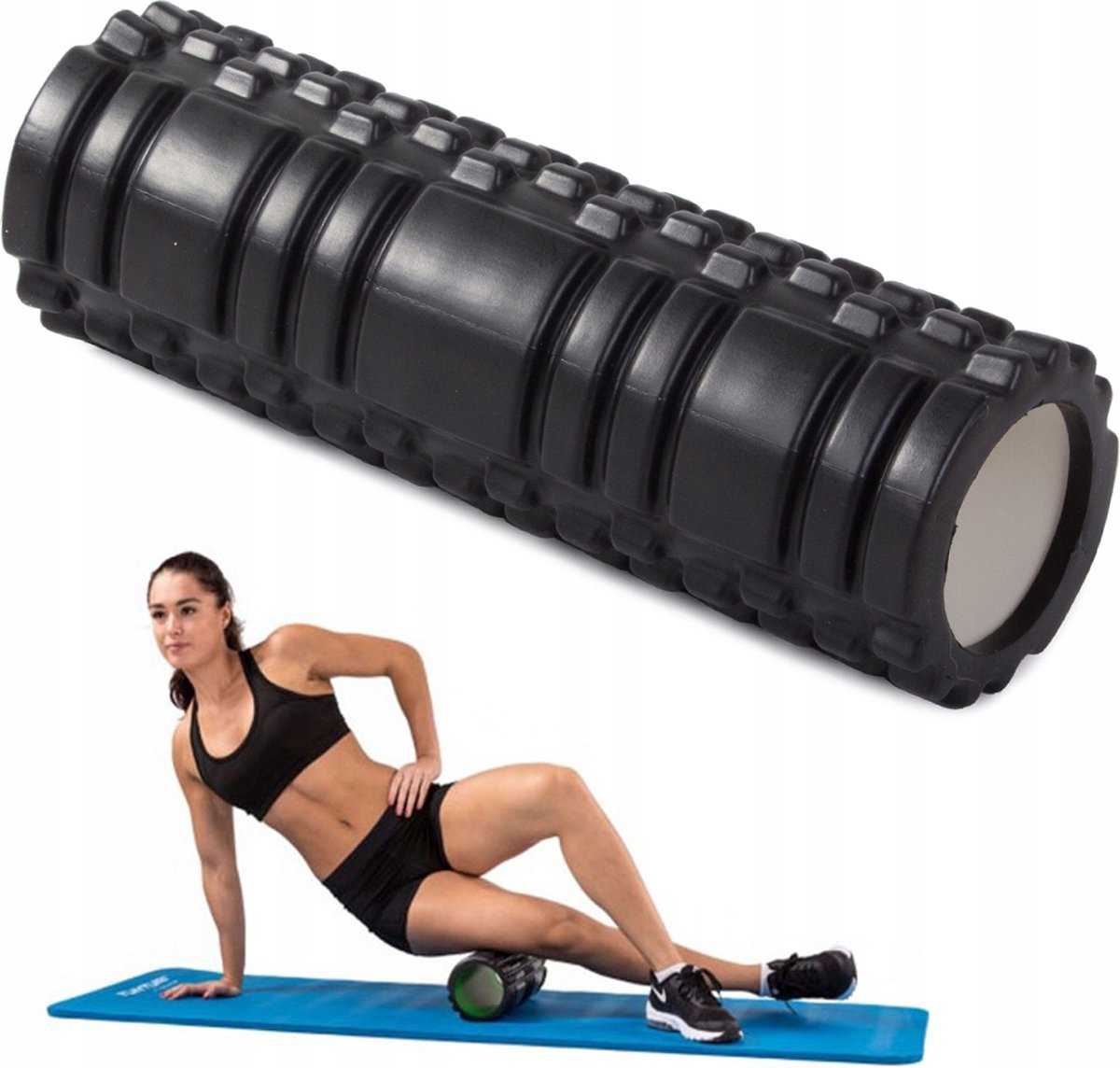 Foam Roller 30cm - Grid Trigger Point Massage EVA-schuim thumbnail 2