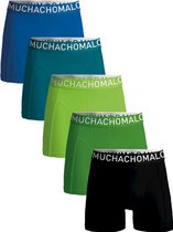 Muchachomalo Heren Boxershorts - 5 Pack - Maat XXXL - 95% Katoen - Mannen Onderbroeken