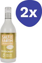 Salt of the Earth Deodorant Roll-on Refill - Neroli & Oranje Blossom (2x 525ml)