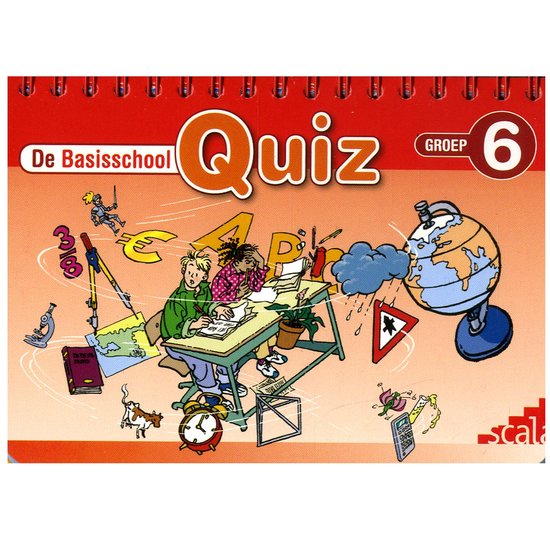 De Basisschool Quiz Groep 6 - cover