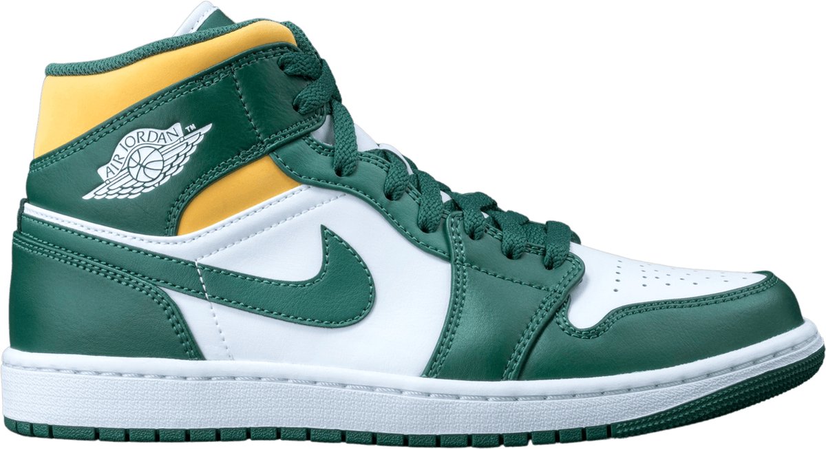 Nike Air Jordan 1 Mid Sonics Sneakers Unisex 371 Kleur Als Op Foto