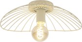 Lumidora Plafondlamp 75011 - Plafonniere - FABRIANO - E27 - Beige - Zand - Metaal - ⌀ 39 cm