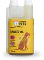 Excellent Lijnzaadolie - Ter ondersteuning van het spijsverteringstelsel, darmwerking, huid- en vachtverzorging - Geschikt voor honden - 500 ml
