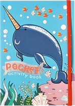 Pocket kleur en activiteitenboek Walvis