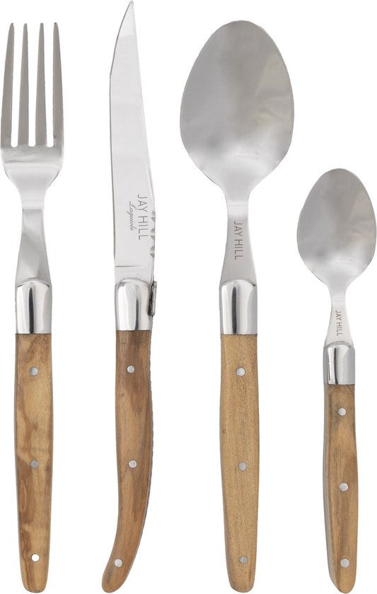 Ménagère Pradel Excellence différent coloris 24 pièces