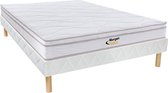 Morgengold Set bedbodem + matras met veren 3 zones WOLKENTANZ van MORGENGOLD - 160 x 200 cm L 200 cm x H 30 cm x D 160 cm