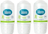 Odorex Deo Roller - Natural Fresh - Voordeelverpakking 3 x 50 ml