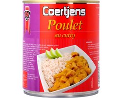 Coertjens Kip in kerriesaus 850 gram