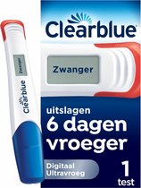 Clearblue Zwangerschapstest Ultravroeg Digitaal - 6 stuks - Voordeelverpakking