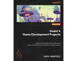 Omslag van Godot 4 Game Development Projects