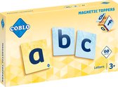 Coblo Magnet toppers - Lettres - 60 pièces - speelgoed magnétiques - Jouets éducatifs - ABC