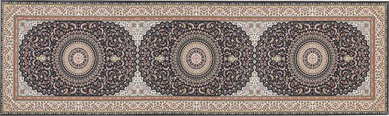 CIVRIL - Loper tapijt - Meerkleurig - 60 x 200 cm - Polyester