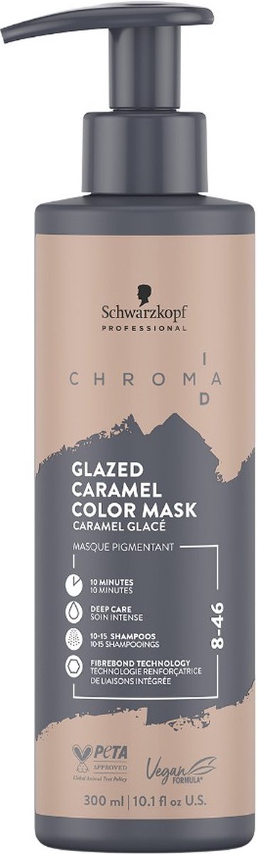 Schwarzkopf - Chroma ID 8-46 Glazed Caramel Color Mask