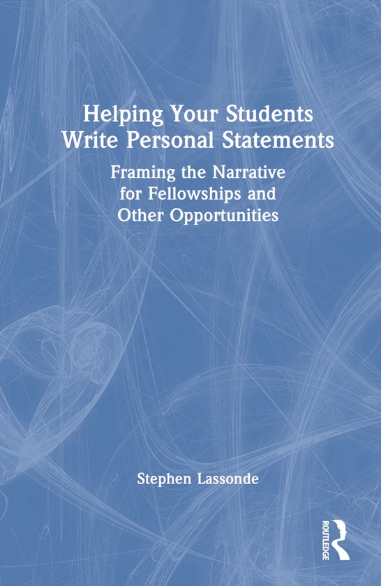 Helping Your Students Write Personal Statements - cover