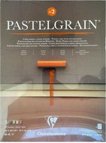 Clairefontaine Pastelmat - No°2 - Pastelgrain - 30 x 40 cm - 4 couleurs