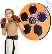 Boxing machine - Boxing training - Boks machine - Boxing machine - Boxing machine voor volwassenen - ‎40 x 40 x 6,5 cm - 1,7 kg - Oranje