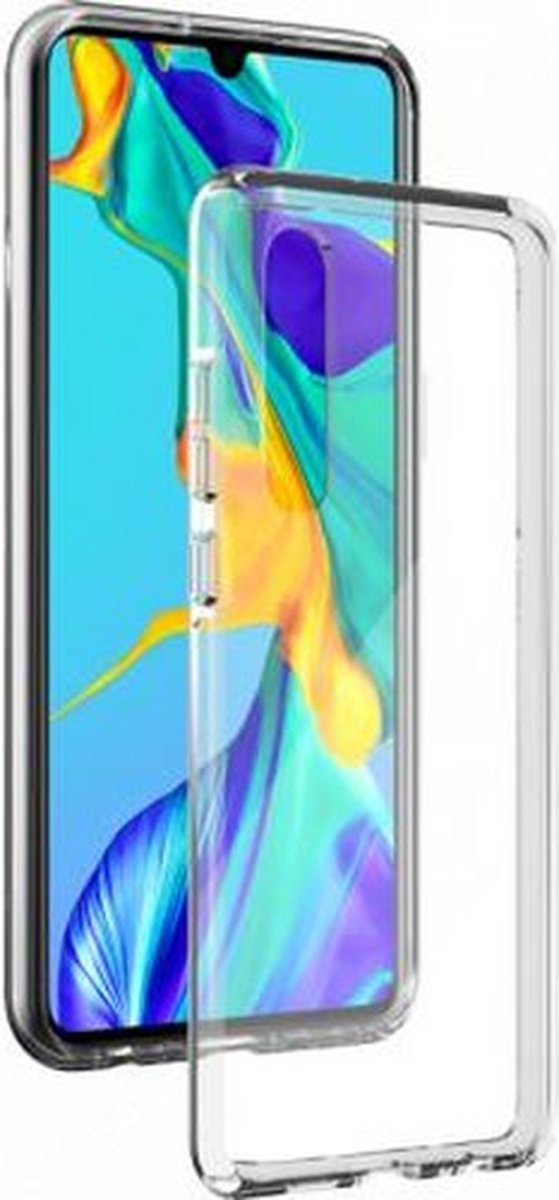 Bigben Connected, Hoesje voor Huawei P30 Zacht TPU, Transparant