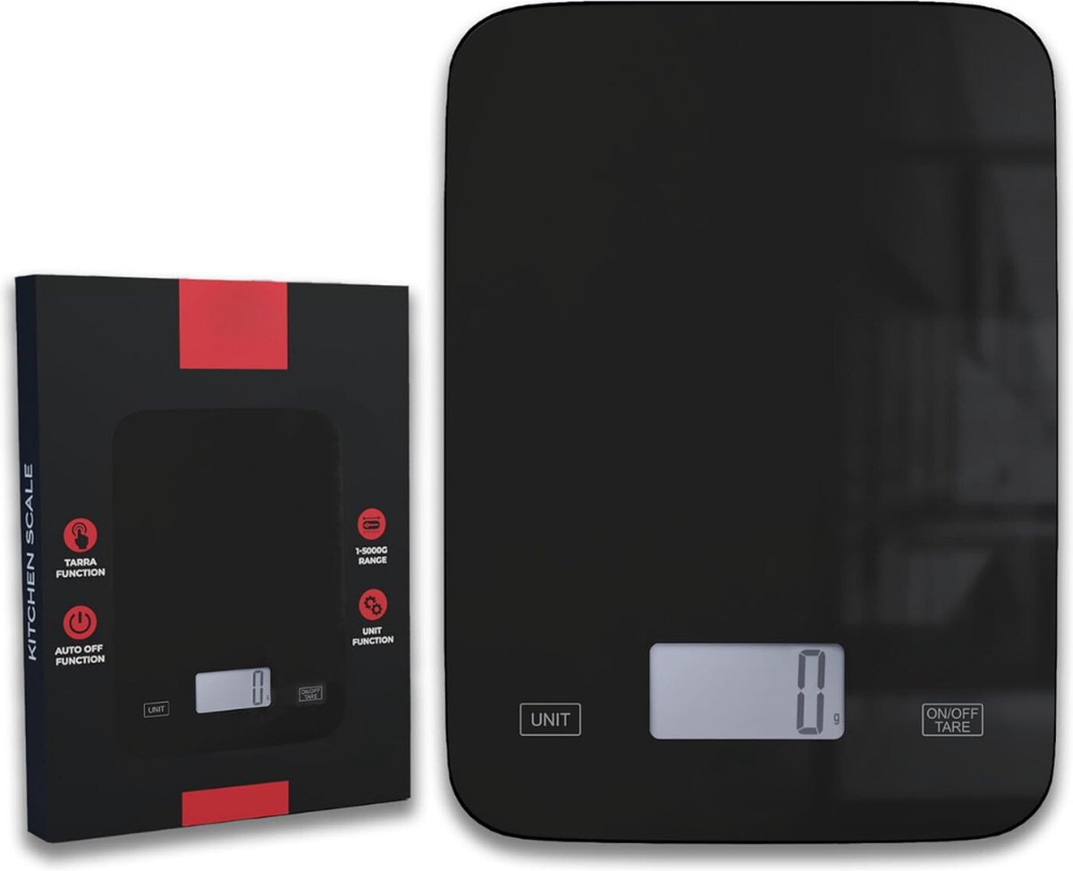 Keukenweegschaal Weegschaal Keuken Digitale Weegschaal Precisie Weegschaal LCD Scherm