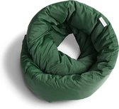 Design Infinity Pillow - reiskussen, nekkussen, ideaal voor op reis, kantoor, ontwerp, zacht neksteunkussen, groen