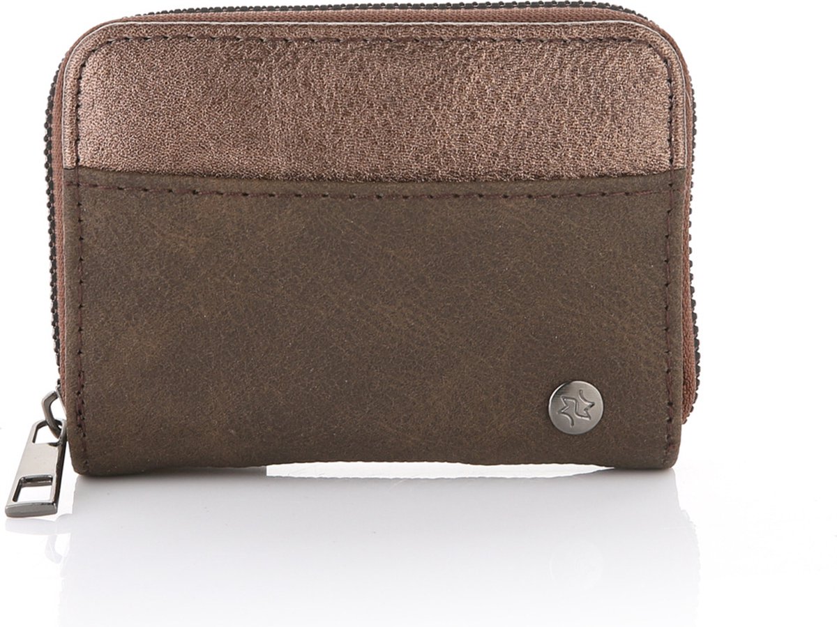 Compacte portemonnee WT683 coffee