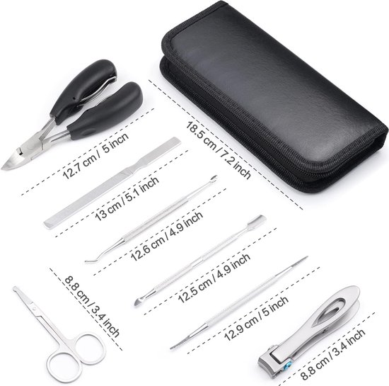 Kit De Ciseaux à Ongles Homme/femme - Coupe-ongles - Neuf - Sans Marque