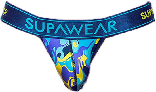 Supawear Sprint Jockstrap Gooey Blue - MAAT XL - Heren Ondergoed - Jockstrap voor Man - Mannen Jock