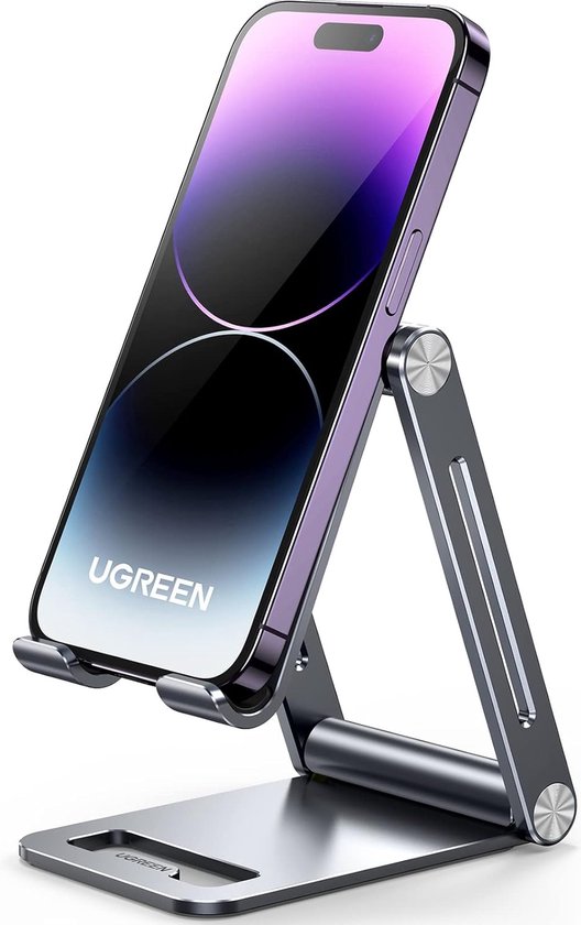 Gsm-houder,Opvouwbare houder voor mobiele telefoons met verstelbaar en ergonomisch ontwerp - Multifunctionele bureau-gsm-houder voor op reis en