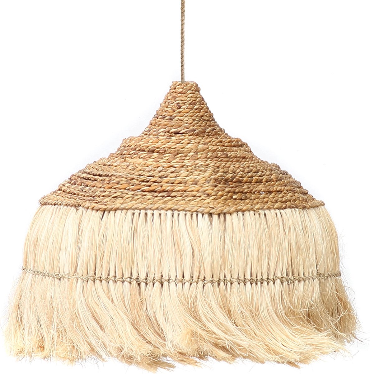 De Abaca Hoola Hanglamp - Naturel - L