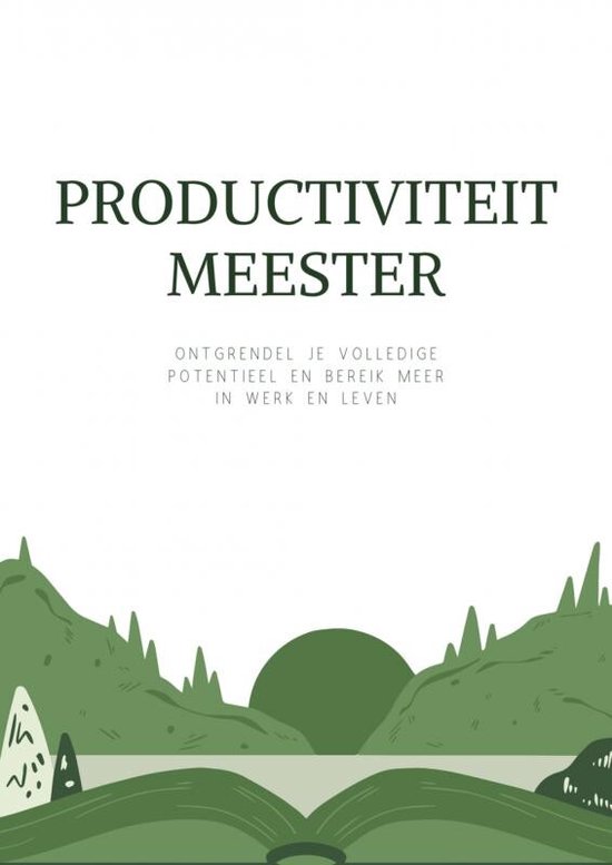 Productiviteit Meester - cover