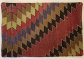 Coussin Kilim original authentique et Uniek | 60 x 40 cm | Coussin tissé à la main |100% laine| Coussin | Couleurs variées