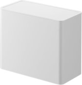 boîte de rangement pour filtre à café, blanc, polypropylène, design minimaliste