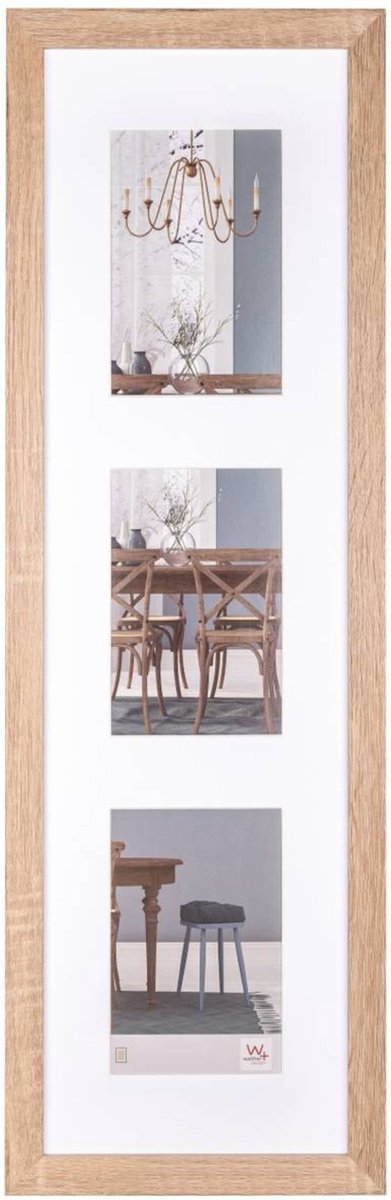 Walther Fiorito - MDF Houten lijst - Fotoformaat 3x13x18 cm - Licht Eiken Lichte eik