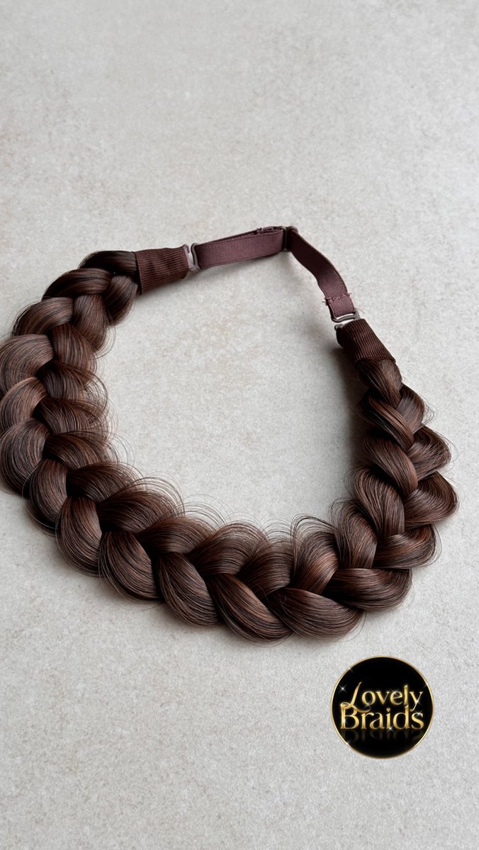 Lovely braids -havenly hazelnut - hair braids - messy - haarband - infinity braids - Haarvlecht band - fashion - diadeem - festival look - festival hair - hair braid - hair fashion - haarmode
