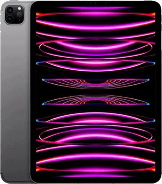 Refurbished iPad Pro (2022) 12.9 inch 128GB Wifi Space Gray (Zo goed als nieuw)