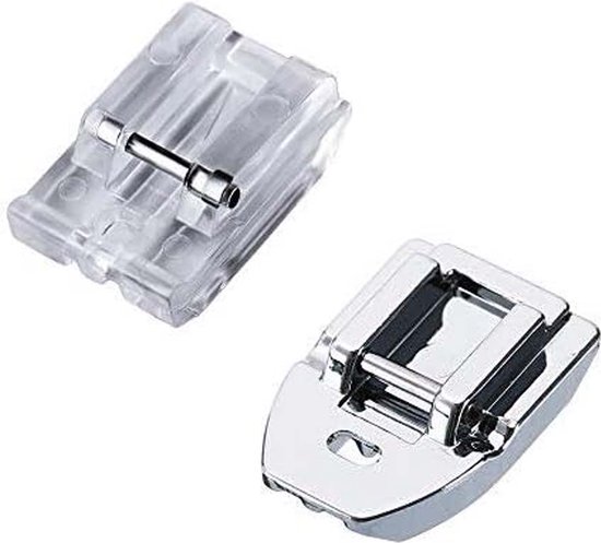 Naaimachine voetjes – Universeel – Set van 2 – Voor Brother, Singer, Juki