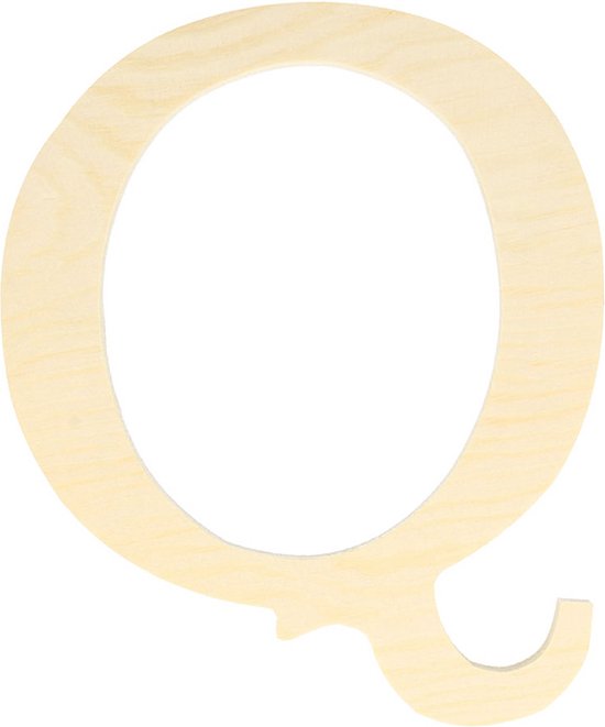 Artemio houten letter Q 19 cm