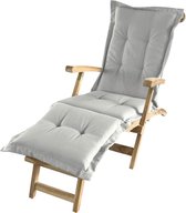 Coussin de chaise longue en nature - environ 180 x 58 x 5 cm - kussen pour chaise longue, transat, etc.