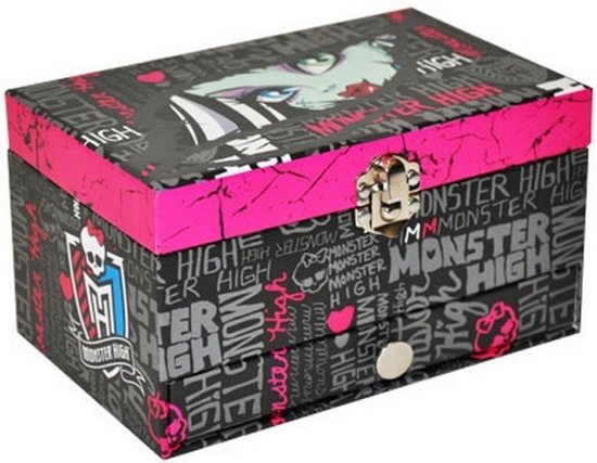 Monster High Sieradendoosje en muziekdoosje - Polymark