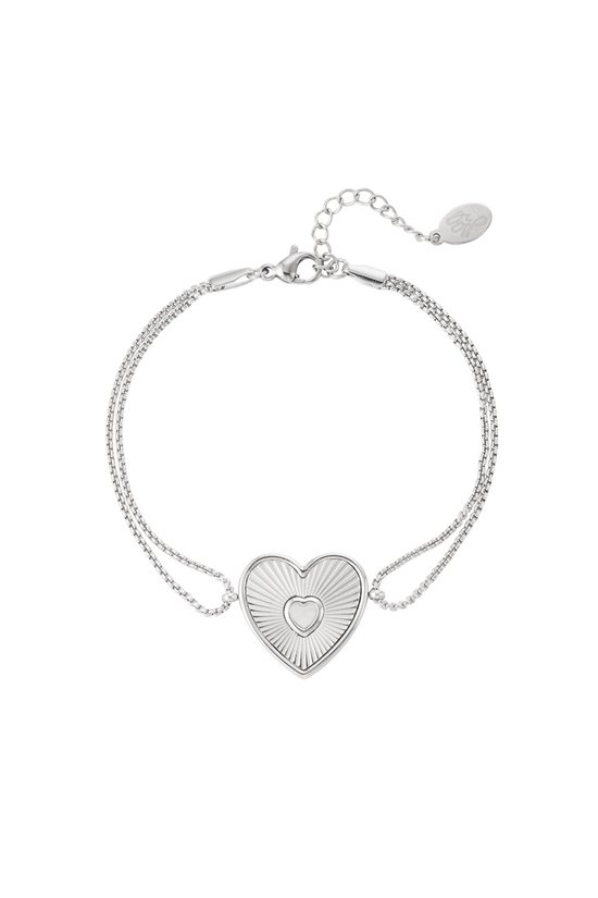 Armband Hart Valentijn - Zilver - Liefde