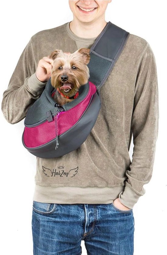 Hondendraagtas, hondendraagtas tot 7 kg, draagdoek hond huisdier voor puppy's, draagdoek hond voor honden en katten, wandelingen en activiteiten in de open lucht (grijs Hondendraagtas, hondendraagtas tot 7 kg, draagdoek hond huisdier voor puppy's, draagdoek hond voor honden en katten, wandelingen en activiteiten in de open lucht (grijs