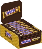 Snickers Chocolat au lait fourré au beurre de cacahuète 54,75 gr x 32