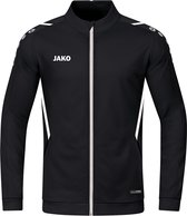 Jako - Polyester Jacket Challenge Kids - Zwart Trainingsjack-128