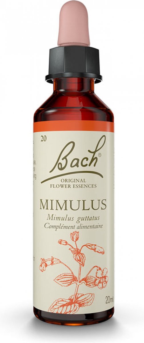Goedkoopste Bach® Flowers Original Mimulus (Mimule) 20 ml bloemen elixer | Fleurs de Bach® Original