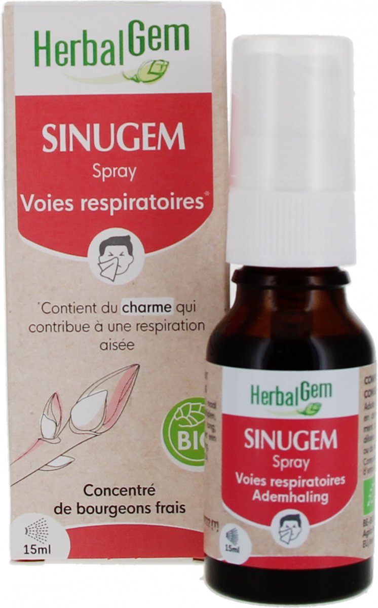 Goedkoopste Herbalgem Sinugem Spray Bio 15ml