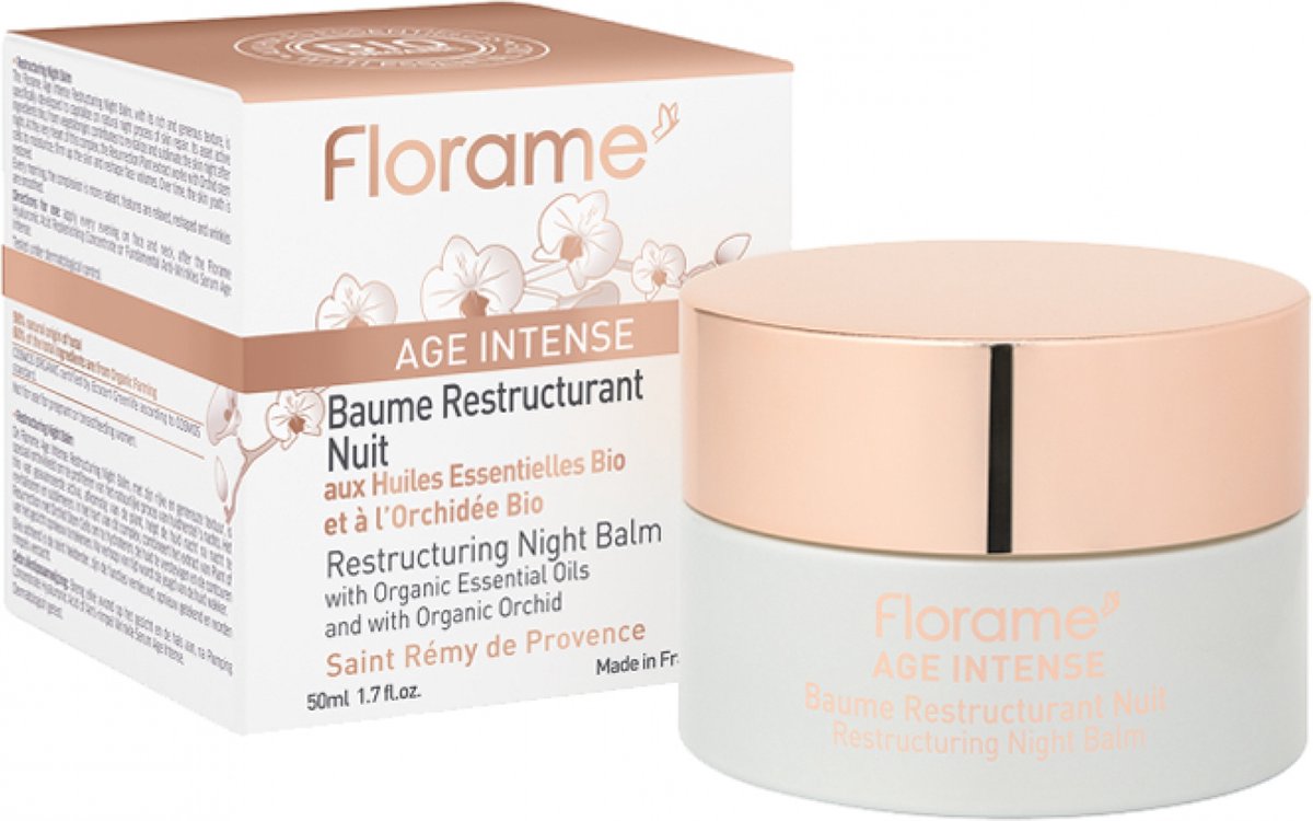 Florame Âge Intense Organic Night Restructuring Balm 50 ml