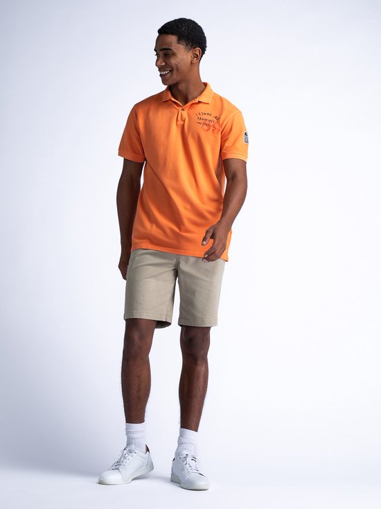 Petrol Industries - Heren Chino Short Cocobreeze - Bruin - Maat XL